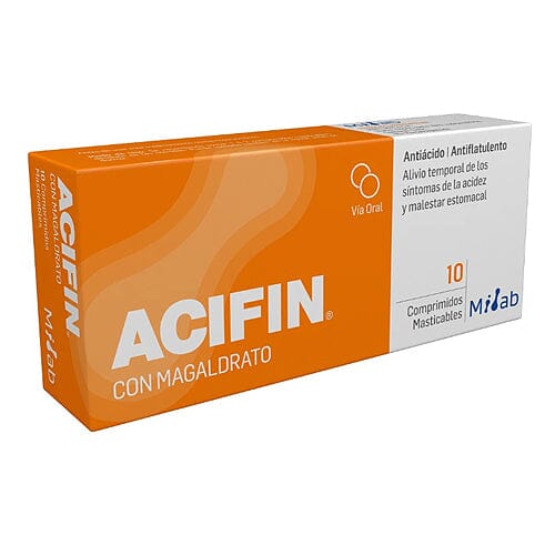 Acifin x 10 comprimidos MINTLAB